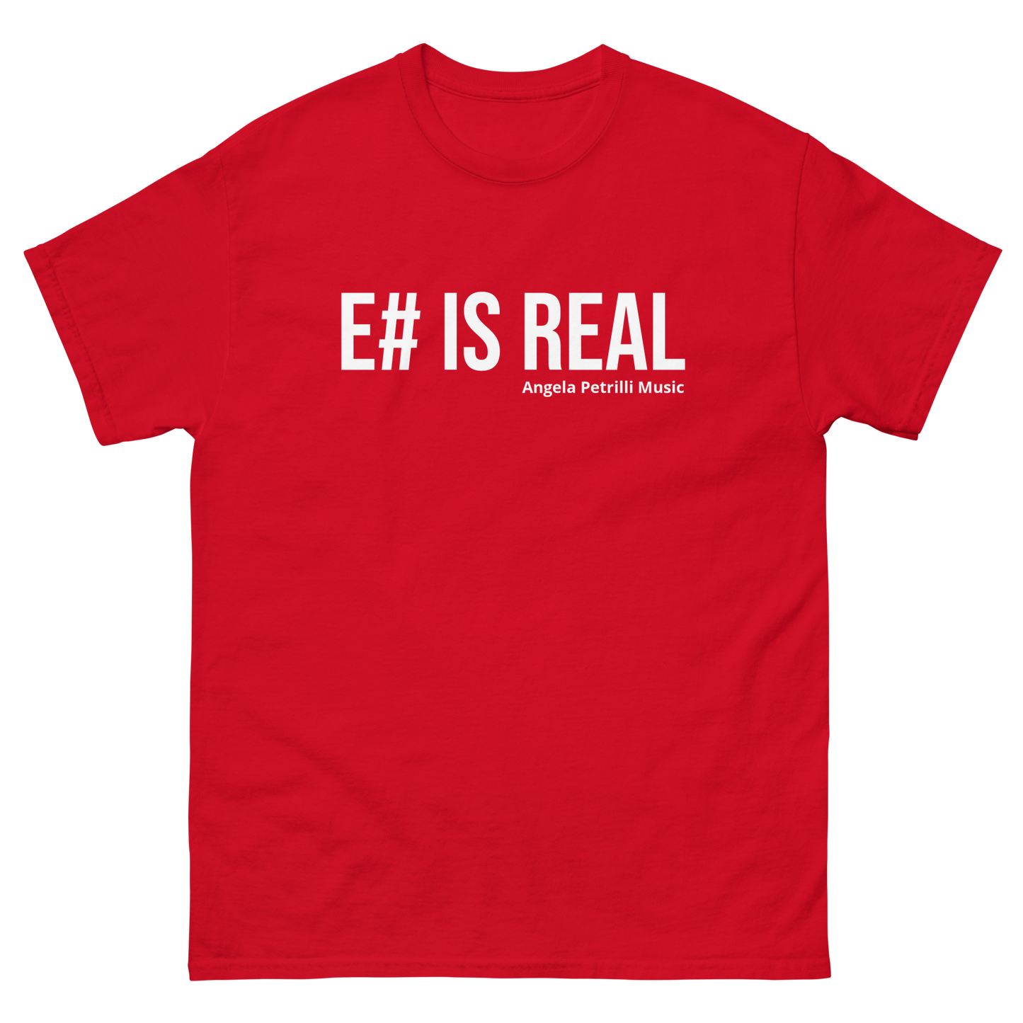 Mens - E# is Real Shirt